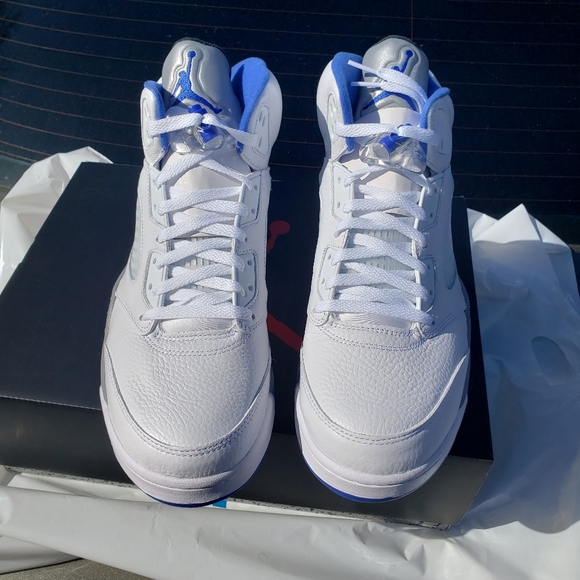 Air jordan 5's retro stealth - Picture 3 of 6